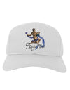 Aquarius Color Illustration Adult Baseball Cap Hat-Baseball Cap-TooLoud-White-One Size-Davson Sales