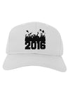 Current Year Graduation BnW Adult Baseball Cap Hat-Baseball Cap-TooLoud-White-One Size-Davson Sales