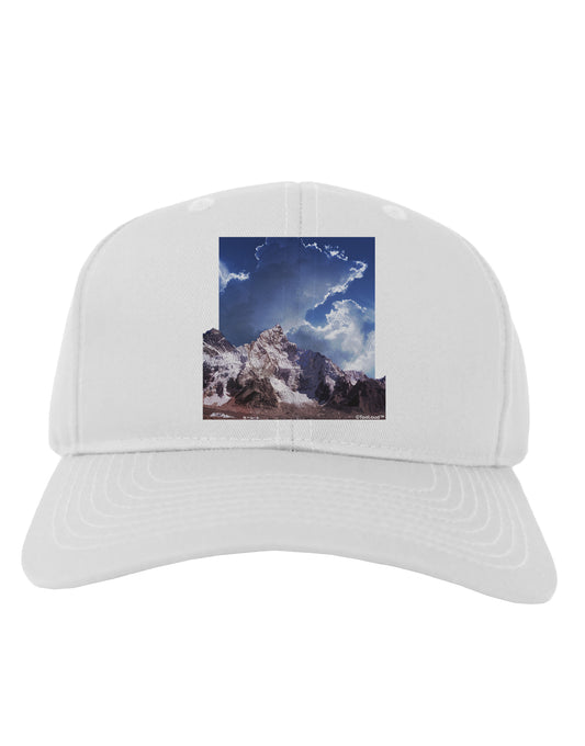 Mountain Pop Out Adult Baseball Cap Hat by TooLoud-Baseball Cap-TooLoud-White-One Size-Davson Sales