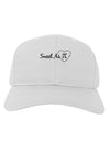 Sweet As Pi Adult Baseball Cap Hat-Baseball Cap-TooLoud-White-One Size-Davson Sales