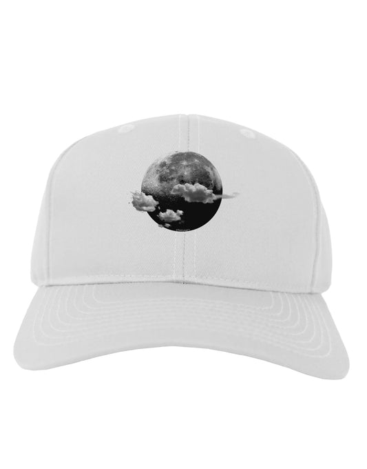 Moon Dream Earth Adult Baseball Cap Hat-Baseball Cap-TooLoud-White-One Size-Davson Sales