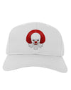 Scary Clown Face B - Halloween Adult Baseball Cap Hat-Baseball Cap-TooLoud-White-One Size-Davson Sales