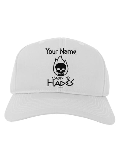 Personalized Cabin 13 Hades Adult Baseball Cap Hat-Baseball Cap-TooLoud-White-One Size-Davson Sales