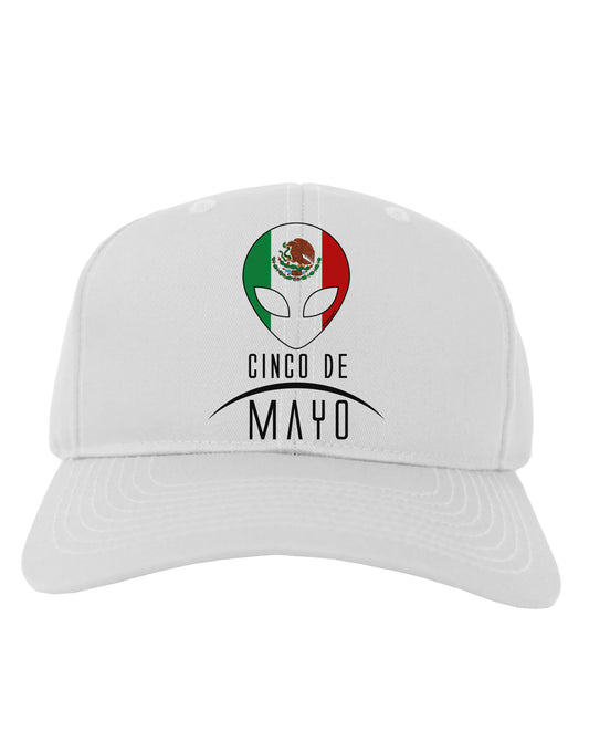 Mexican Extraterrestrial Text Adult Baseball Cap Hat-Baseball Cap-TooLoud-White-One Size-Davson Sales
