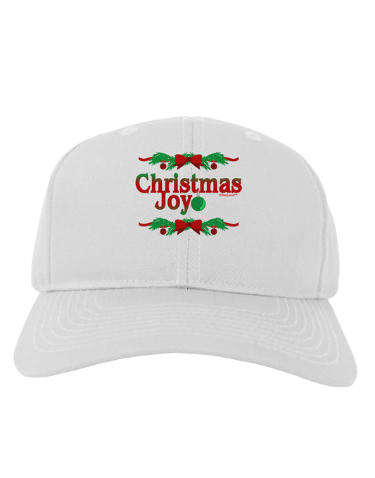 Christmas Joy Color Adult Baseball Cap Hat-Baseball Cap-TooLoud-White-One Size-Davson Sales