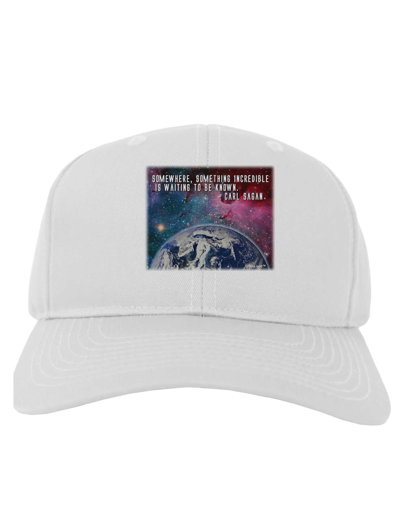 Something Incredible Adult Baseball Cap Hat-Baseball Cap-TooLoud-White-One Size-Davson Sales
