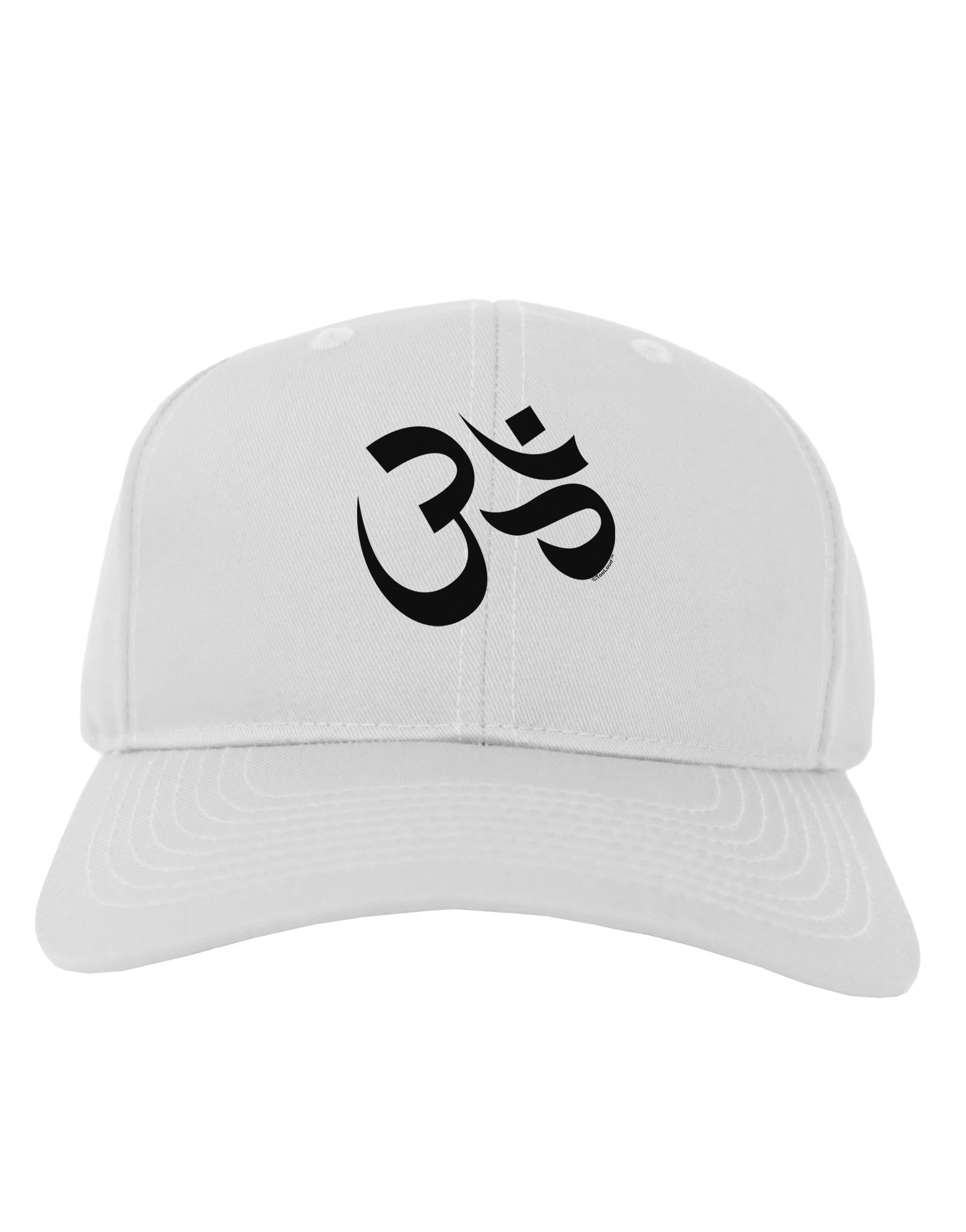 Om Symbol Adult Baseball Cap Hat-Baseball Cap-TooLoud-White-One Size-Davson Sales