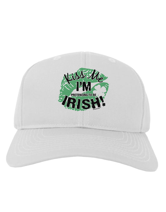 I'm Pretending To Be Irish Adult Baseball Cap Hat-Baseball Cap-TooLoud-White-One Size-Davson Sales