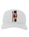 The Nutcracker with Text Adult Baseball Cap Hat by-Baseball Cap-TooLoud-White-One Size-Davson Sales
