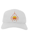 Cute Candy Corn Spider - Halloween Adult Baseball Cap Hat-Baseball Cap-TooLoud-White-One Size-Davson Sales