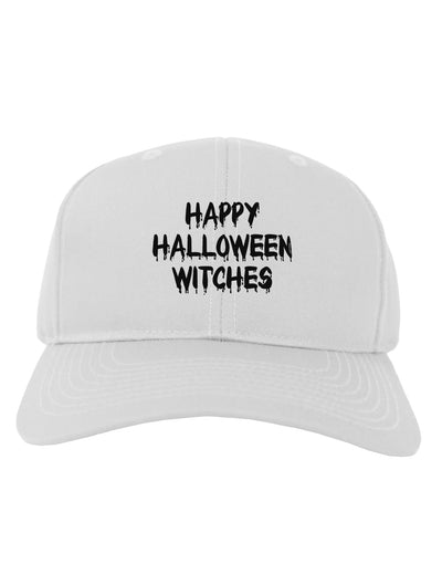 Happy Halloween Witches Adult Baseball Cap Hat-Baseball Cap-TooLoud-White-One Size-Davson Sales