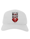 No Bae For Valentine's Day Adult Baseball Cap Hat-Baseball Cap-TooLoud-White-One Size-Davson Sales