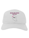 Ghouls Just Wanna Have Fun Cute Ghost - Halloween Adult Baseball Cap Hat-Baseball Cap-TooLoud-White-One Size-Davson Sales