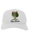 Vegan Badass Adult Baseball Cap Hat-Baseball Cap-TooLoud-White-One-Size-Fits-Most-Davson Sales