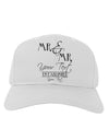 Personalized Mr and Mr -Name- Established -Date- Design Adult Baseball Cap Hat-Baseball Cap-TooLoud-White-One Size-Davson Sales