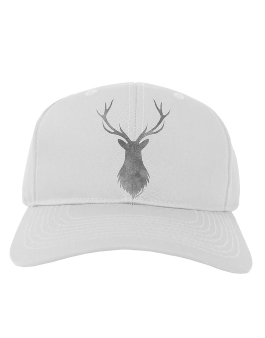 Majestic Stag Distressed Adult Baseball Cap Hat-Baseball Cap-TooLoud-White-One Size-Davson Sales