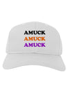 Amuck Amuck Amuck Halloween Adult Baseball Cap Hat-Baseball Cap-TooLoud-White-One Size-Davson Sales