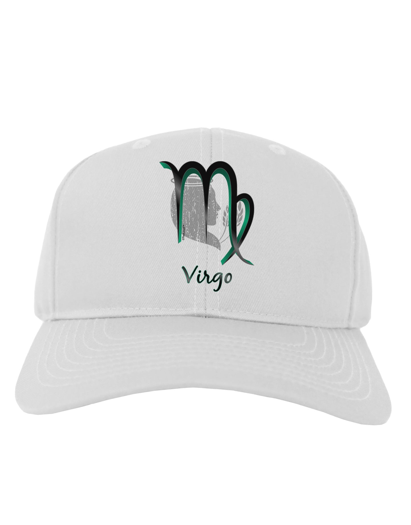 Virgo Symbol Adult Baseball Cap Hat-Baseball Cap-TooLoud-White-One Size-Davson Sales