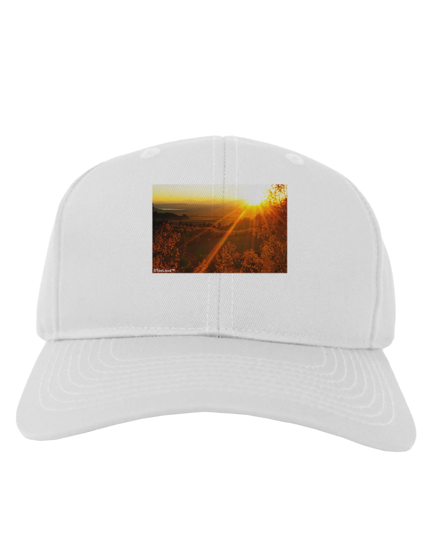 Colorado Sunset Adult Baseball Cap Hat-Baseball Cap-TooLoud-White-One Size-Davson Sales