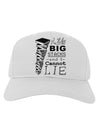 I Like Big Stacks -of books- Adult Baseball Cap Hat-Baseball Cap-TooLoud-White-One Size-Davson Sales