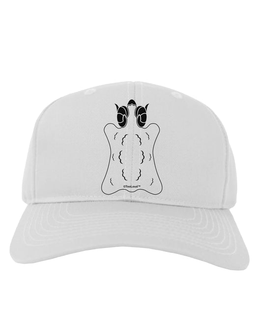Golden Fleece Black and White Design Adult Baseball Cap Hat by TooLoud-Baseball Cap-TooLoud-White-One Size-Davson Sales