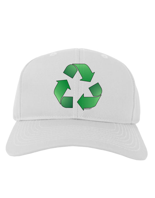 Recycle Green Adult Baseball Cap Hat by TooLoud-Baseball Cap-TooLoud-White-One Size-Davson Sales