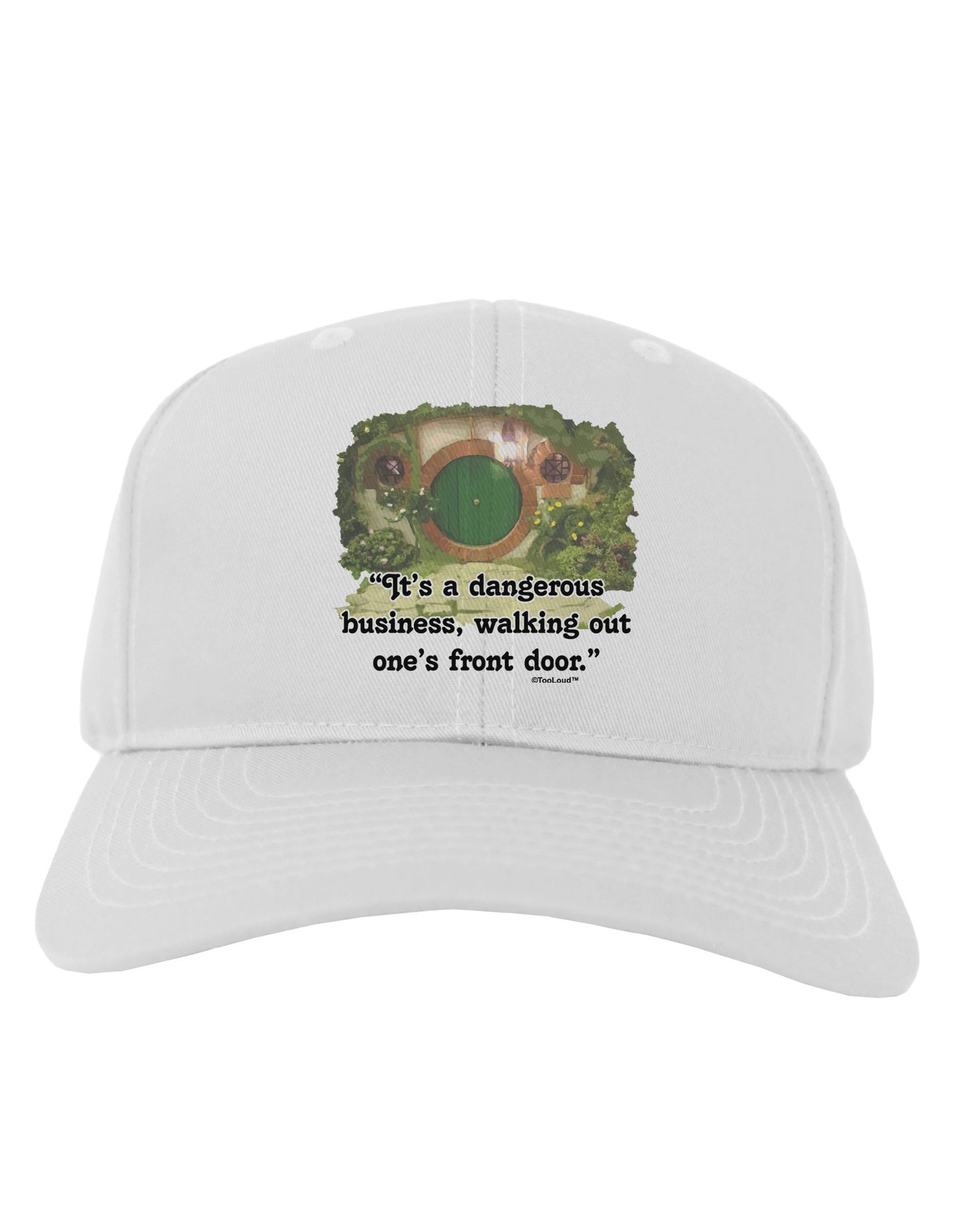 Dangerous Business Adult Baseball Cap Hat-Baseball Cap-TooLoud-White-One Size-Davson Sales