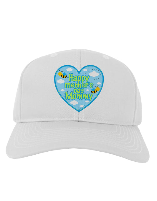 Happy Mother's Day Mommy - Blue Adult Baseball Cap Hat by TooLoud-Baseball Cap-TooLoud-White-One Size-Davson Sales