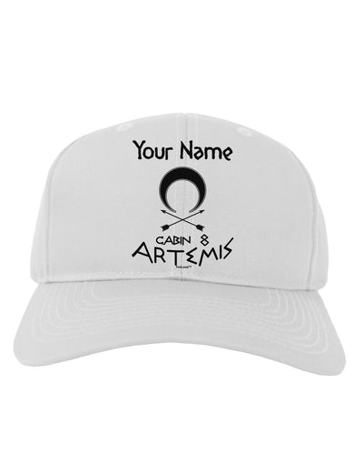 Personalized Cabin 8 Artemis Adult Baseball Cap Hat-Baseball Cap-TooLoud-White-One Size-Davson Sales