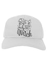 She's My Witch Adult Baseball Cap Hat-Baseball Cap-TooLoud-White-One-Size-Fits-Most-Davson Sales