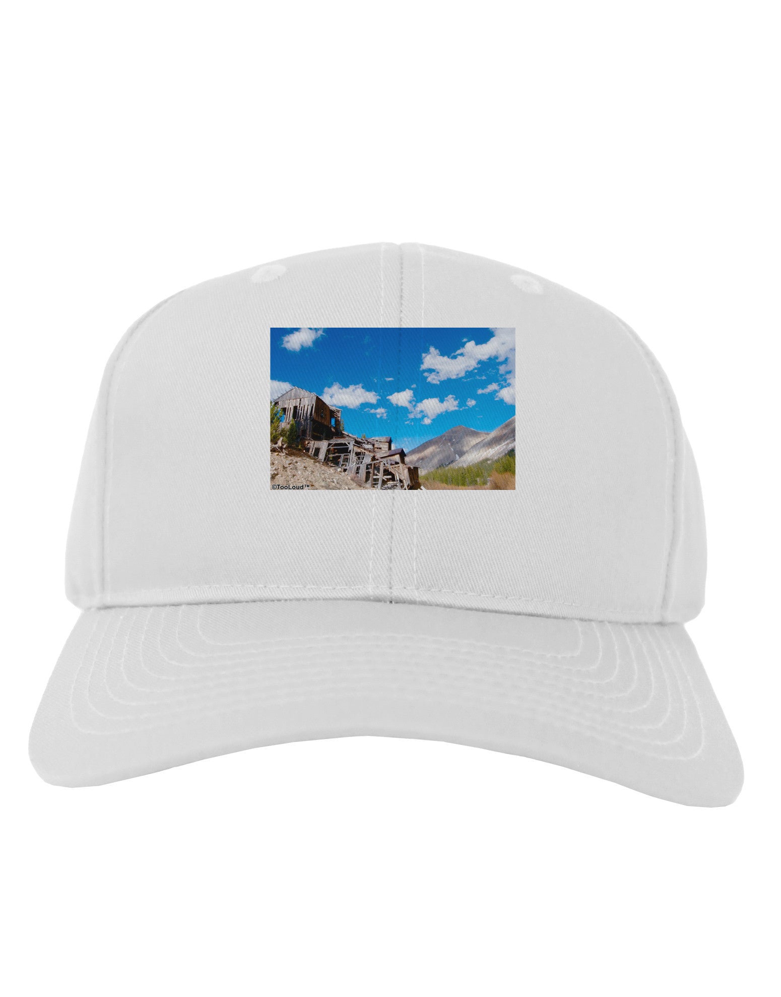 Colorado Landscape Ruins Adult Baseball Cap Hat-Baseball Cap-TooLoud-White-One Size-Davson Sales
