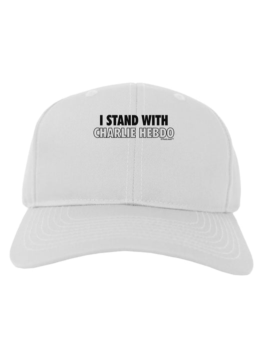 I Stand With Charlie Adult Baseball Cap Hat by TooLoud-Baseball Cap-TooLoud-White-One Size-Davson Sales
