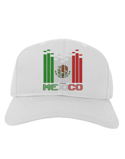 Mexican Flag Levels - Cinco De Mayo Text Adult Baseball Cap Hat-Baseball Cap-TooLoud-White-One Size-Davson Sales