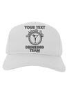 Personalized -Name- Bachelorette Party Drinking Team Adult Baseball Cap Hat-Baseball Cap-TooLoud-White-One Size-Davson Sales