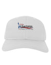 Libertarian Slogan Adult Baseball Cap Hat-Baseball Cap-TooLoud-White-One Size-Davson Sales