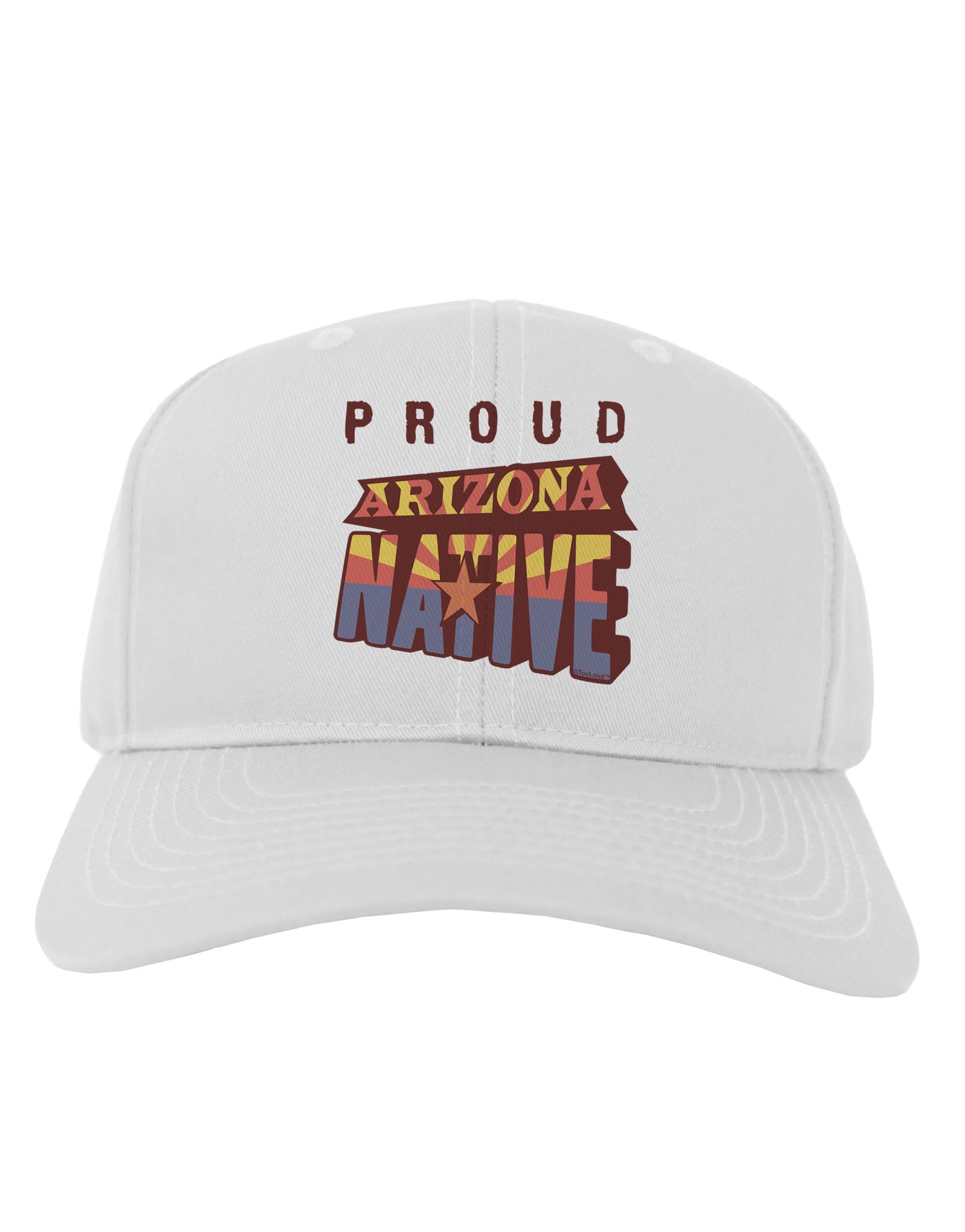 Proud Arizona Native Adult Baseball Cap Hat-Baseball Cap-TooLoud-White-One Size-Davson Sales