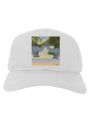 Diplodocus Longus - Without Name Adult Baseball Cap Hat-Baseball Cap-TooLoud-White-One Size-Davson Sales