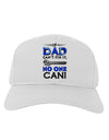 If Dad Can't Fix It Adult Baseball Cap Hat-Baseball Cap-TooLoud-White-One Size-Davson Sales