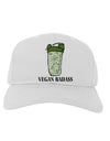 Vegan Badass Blender Bottle Adult Baseball Cap Hat-Baseball Cap-TooLoud-White-One-Size-Fits-Most-Davson Sales