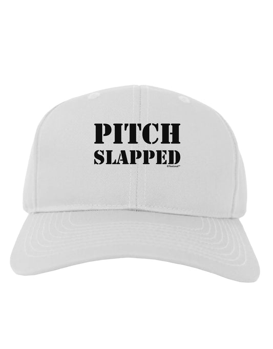 Pitch Slapped Adult Baseball Cap Hat-Baseball Cap-TooLoud-White-One Size-Davson Sales