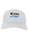 Witches Be Trippin Blue Adult Baseball Cap Hat-Baseball Cap-TooLoud-White-One Size-Davson Sales