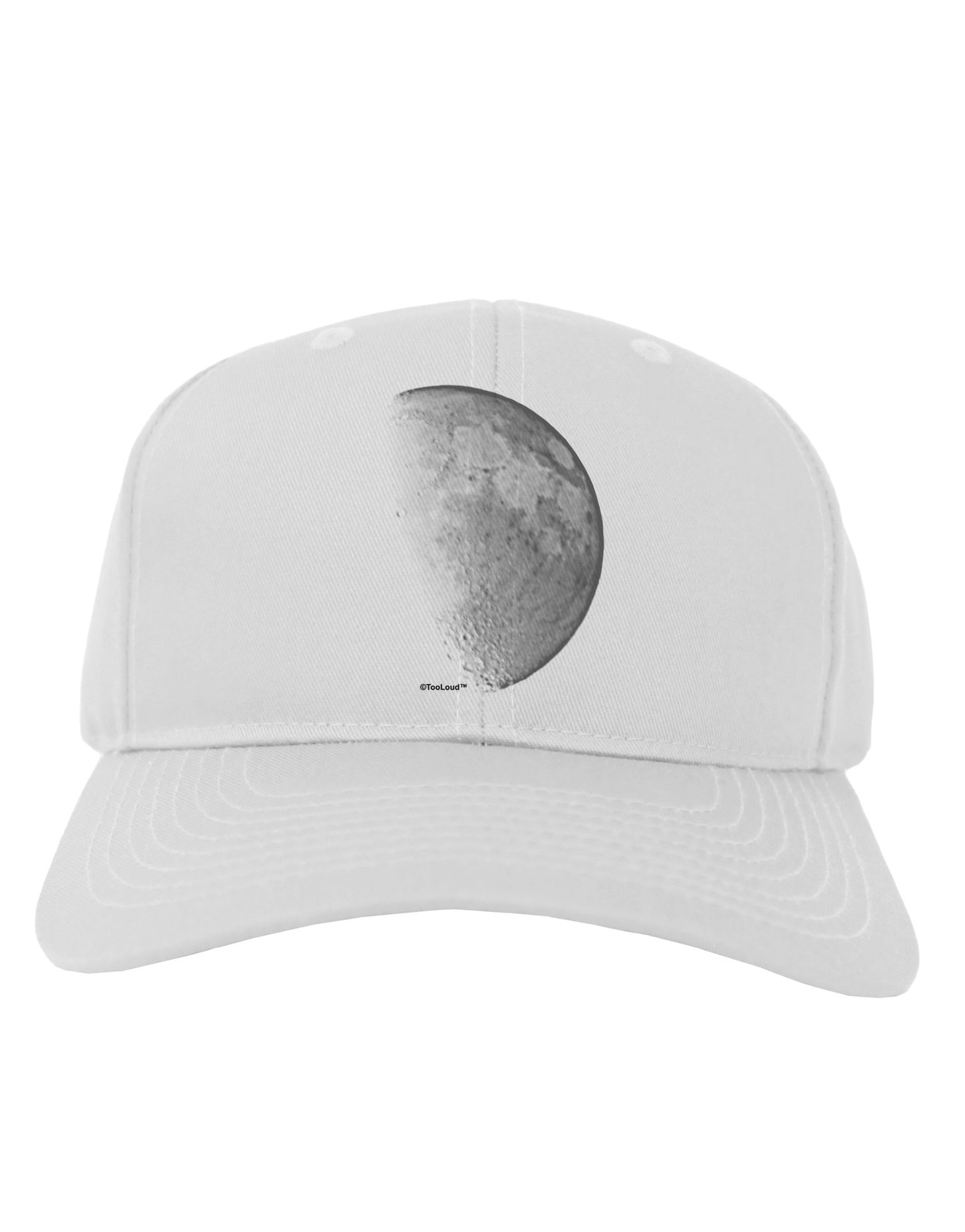 Moon Shadow Adult Baseball Cap Hat-Baseball Cap-TooLoud-White-One Size-Davson Sales