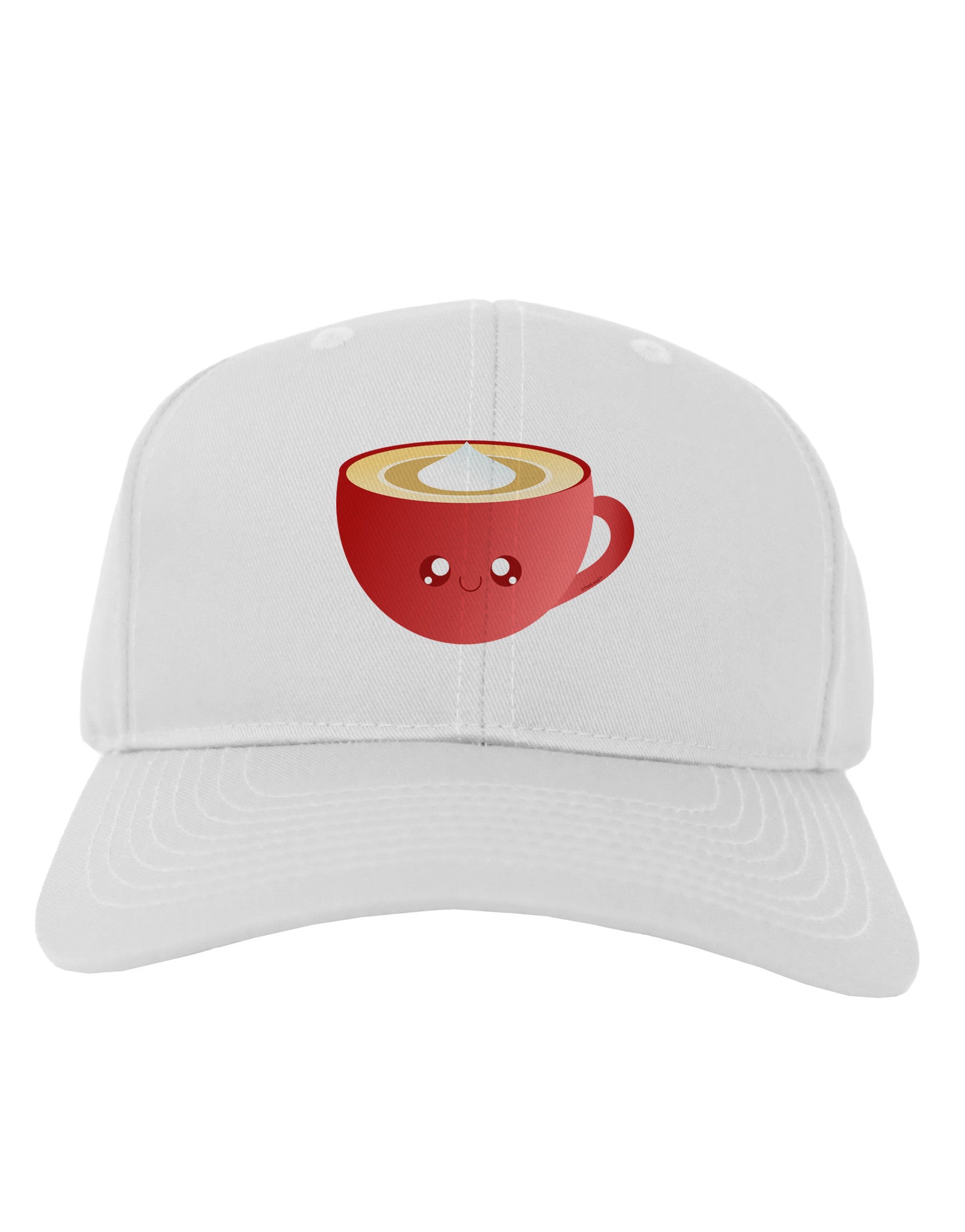 Cute Christmas Drink Eggnog Adult Baseball Cap Hat-Baseball Cap-TooLoud-White-One Size-Davson Sales