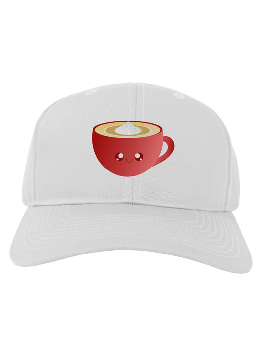 Cute Christmas Drink Eggnog Adult Baseball Cap Hat-Baseball Cap-TooLoud-White-One Size-Davson Sales
