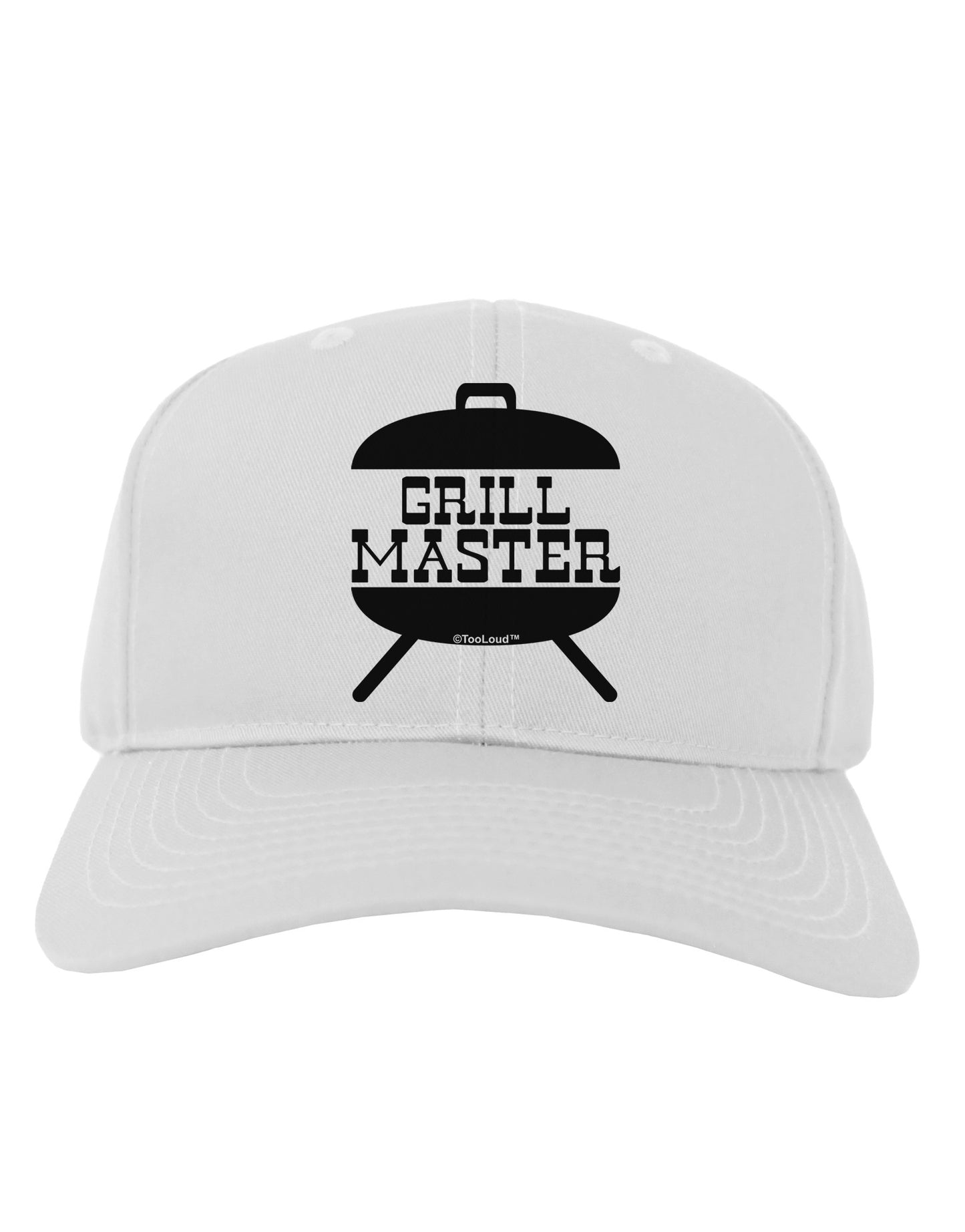 Grill Master Grill Design Adult Baseball Cap Hat-Baseball Cap-TooLoud-White-One Size-Davson Sales
