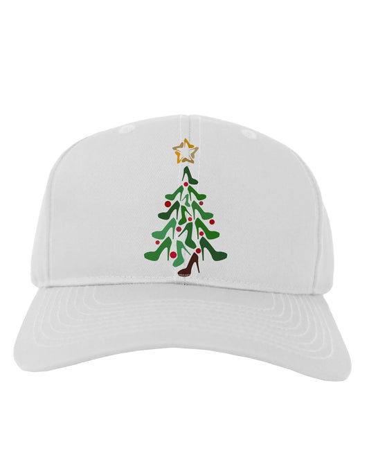 High Heels Shoes Christmas Tree Adult Baseball Cap Hat-Baseball Cap-TooLoud-White-One Size-Davson Sales