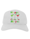 Margaritas - Mexican Flag Colors - Happy Cinco de Mayo Adult Baseball Cap Hat by TooLoud-Baseball Cap-TooLoud-White-One Size-Davson Sales