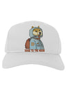 Doge to the Moon Adult Baseball Cap Hat-Baseball Cap-TooLoud-White-One-Size-Fits-Most-Davson Sales