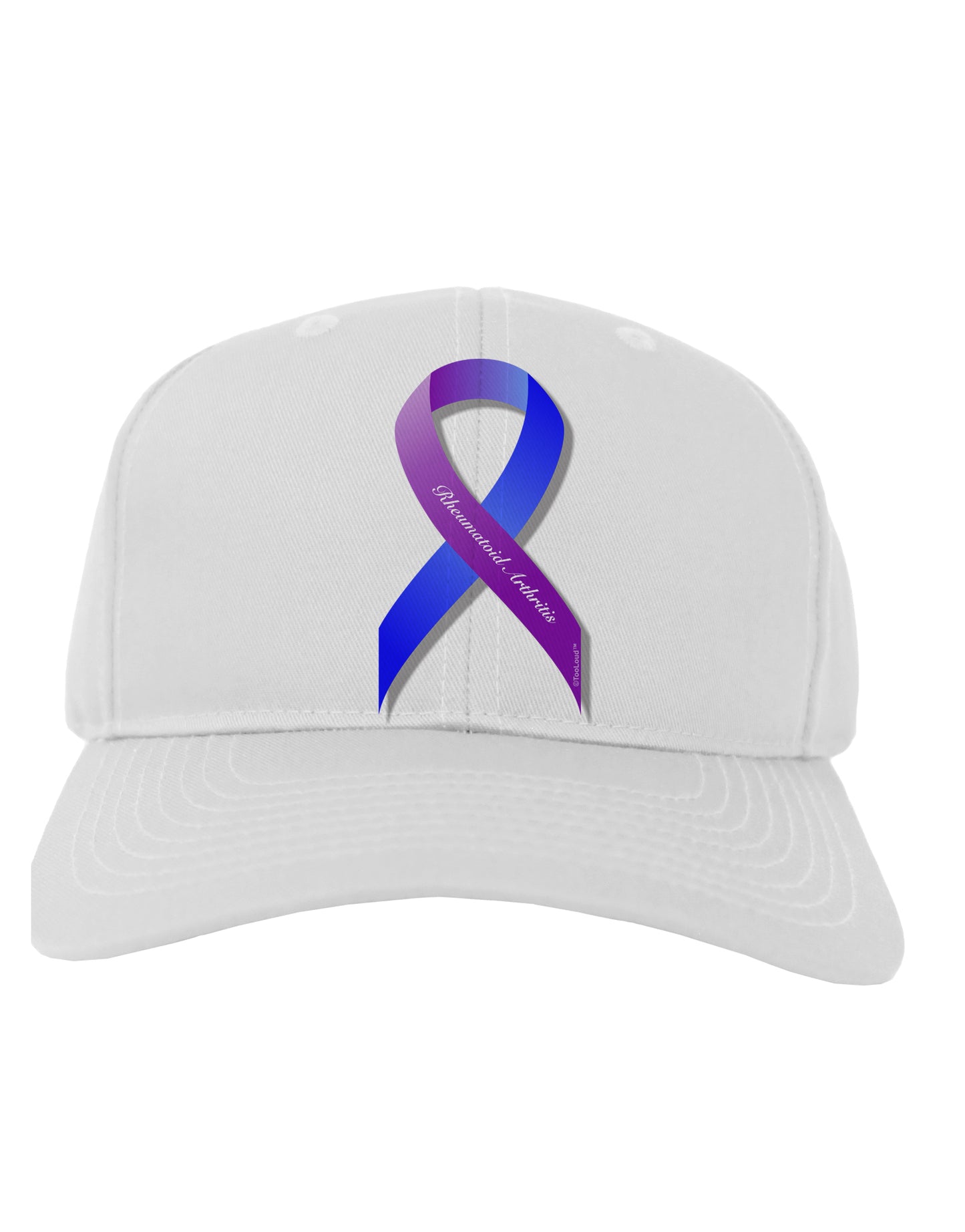 TooLoud Rheumatoid Arthritis Adult Baseball Cap Hat-Baseball Cap-TooLoud-White-One-Size-Fits-Most-Davson Sales