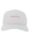 Stronger Everyday Breast Cancer Awareness Ribbon Adult Baseball Cap Hat-Baseball Cap-TooLoud-White-One Size-Davson Sales